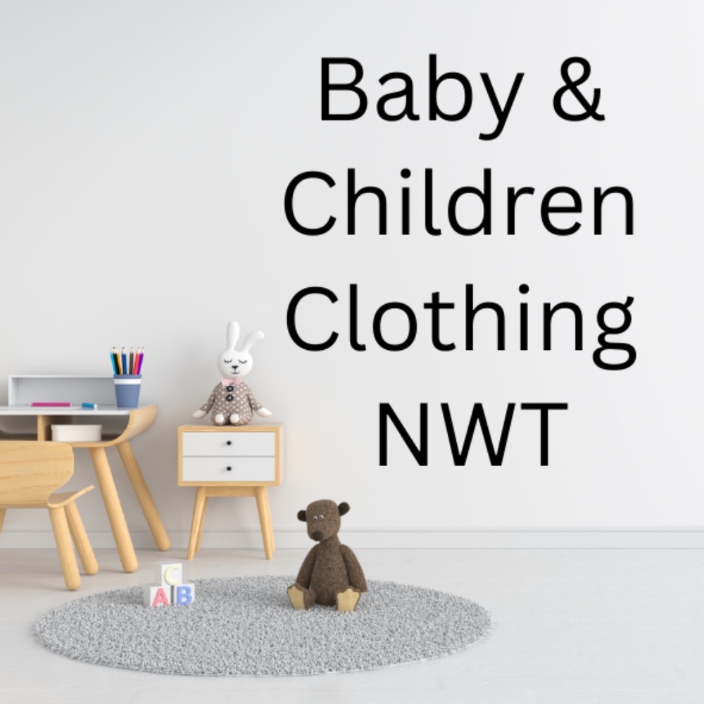baby and children clothing sign